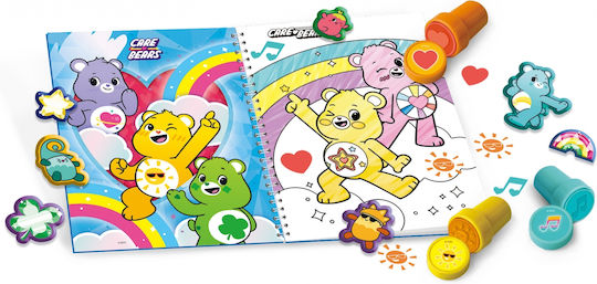 Creative Kit Lisciani Care Bears Sticker Stamp Book