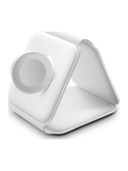 Charger for iPhone and Apple Watch White