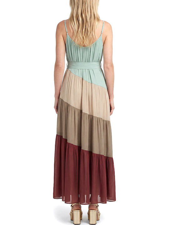 Moutaki Damenkleid Hochzeit - Taufe Mehrfarbig Moutaki Damenkleid Hochzeit - Taufe Mehrfarbig