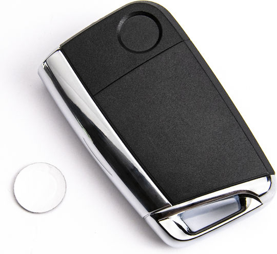 Калъф За Сгъваем Ключ Vw Seat Skoda Hu66 Hu162 3 Бутона 5g6959753ag