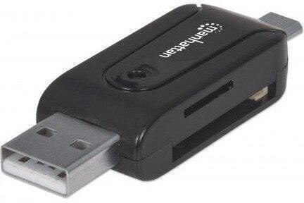 Otg Card Reader 24 Manhattan Mht406215