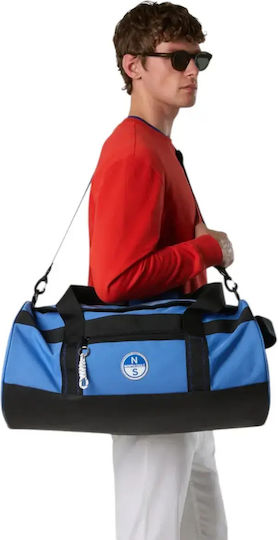 Scuola Nautica Italiana Σακ Βουαγιάζ 45lt Γαλάζιο Υφασμάτινο