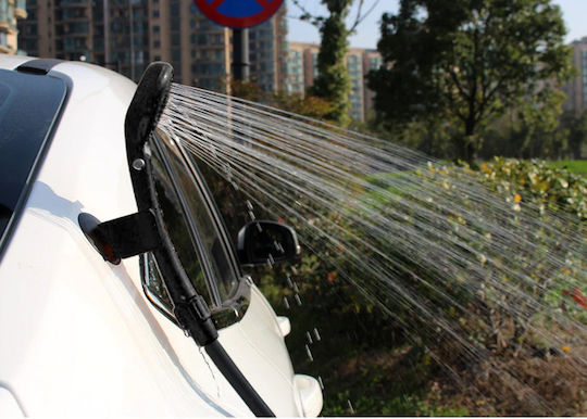 Zola Duș Portabil Auto 12v Pompă Electrică Debit Reglabil 3.5 L Min Cablu 7 M Suport Cu Ventuză Camping Rulotă Activități În Aer Liber
