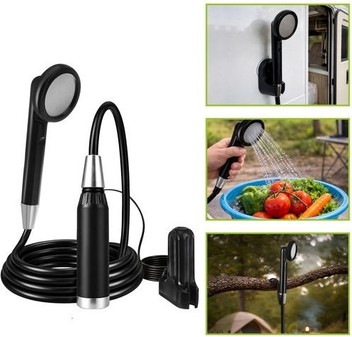 Duș Cu Baterie Pentru Camping