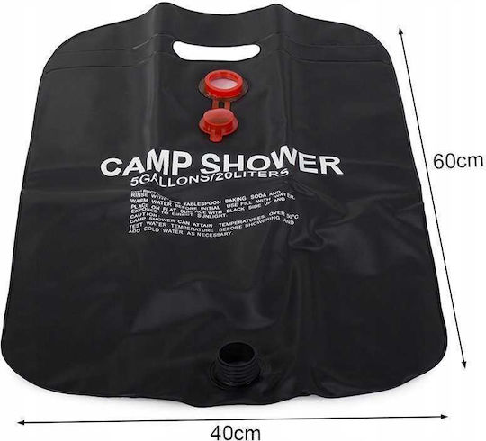 Solar Shower for Camping 20L