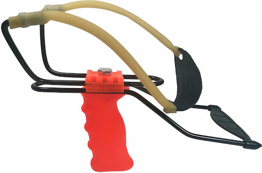 Set Profesional Praștie Metalică Suport Pentru Antebraț 300 Bile Metalice 11 Mm Depox 20 Cm Portocaliu