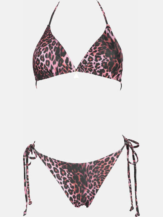 Set Bikini Set De Bikini Triunghi Maro