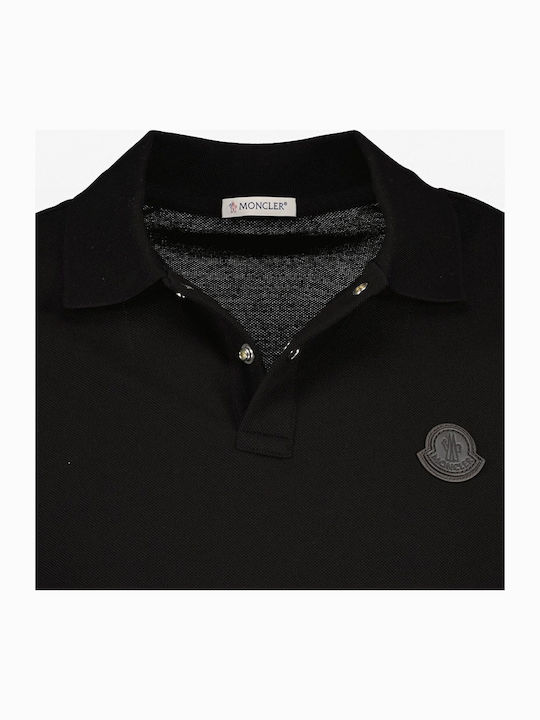 Emporio Armani Polo Kurzarm Schwarze Herrenbluse