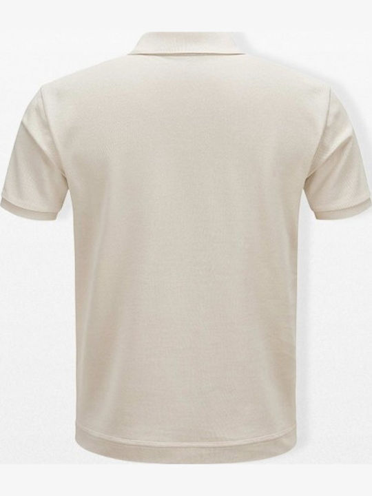Polo Short Sleeve White Blouse