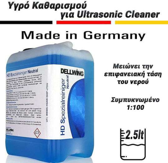 Dellwing Spezielles Flüssigreinigung Ultrasonic Cleaner 2.5l