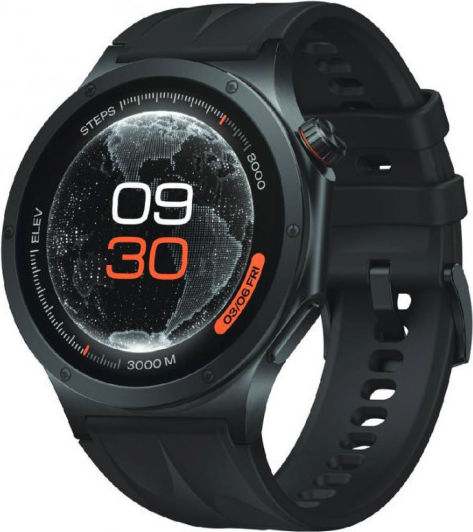Oppo Watch X3 Titanium 47mm Waterproof with Heart Rate Monitor (Obsidian Black)