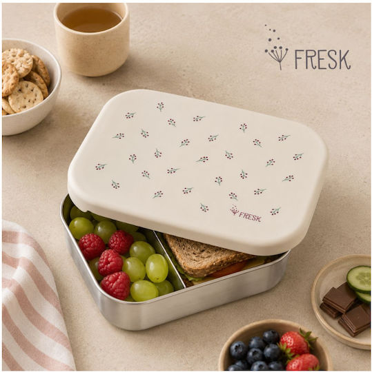 Fresk Kids Food Container Made of Silicone 19 x 14.5 x 5cm