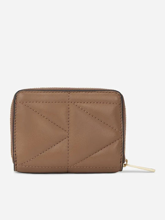 Kleines Leder Damenbrieftasche Karten Braun