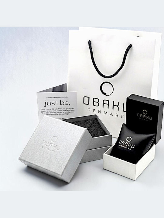 Obaku Enso Charm Geometrisch aus Vergoldet Silber