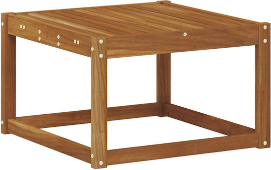 Garten- und Outdoor-Möbelsets Typsatz Wohnzimmer 7 Stück Natur und Creme mit Kissen