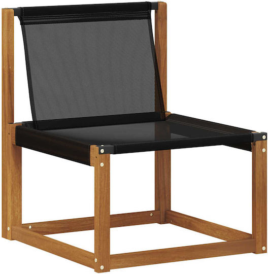 Garten- und Outdoor-Möbelsets Typsatz Wohnzimmer 7 Stück Natur und Creme mit Kissen
