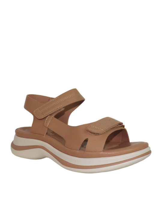 Women's Anatomic Flatforms Beige Sandals