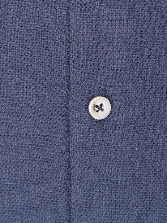 Long Sleeve Blue Shirt