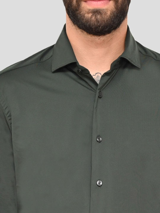 Κοντομάνικο Πουκάμισο Dark Green