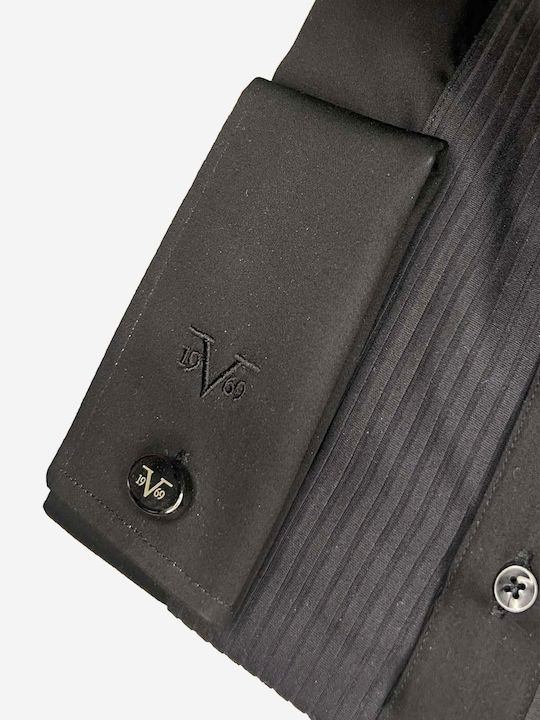 Long Sleeve Shirt Narrow Fit Black