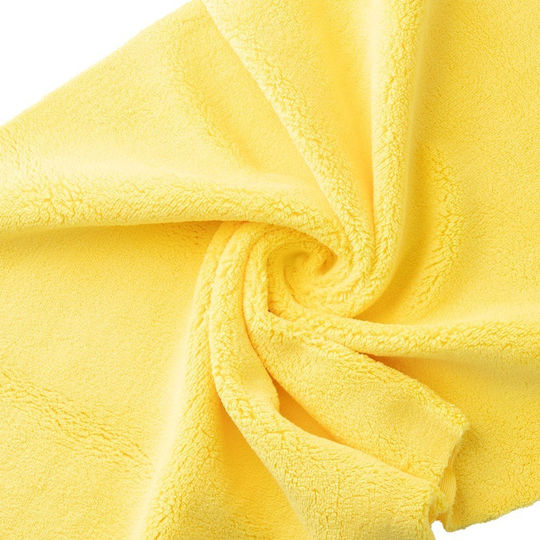 Πετσέτα Microfiber Προσώπου Κίτρινη 40x30εκ.