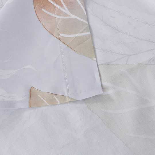 Beauty Home 12691 Double Bed Sheets Set 230x260cm Gray 4 Pieces 12691SEYD