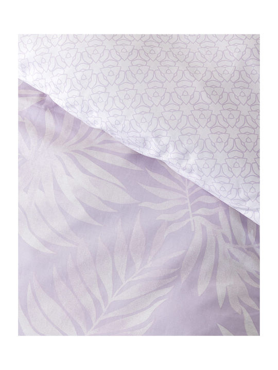 Nima Single Bed Sheets Set 170x260cm Lilac (3pcs)