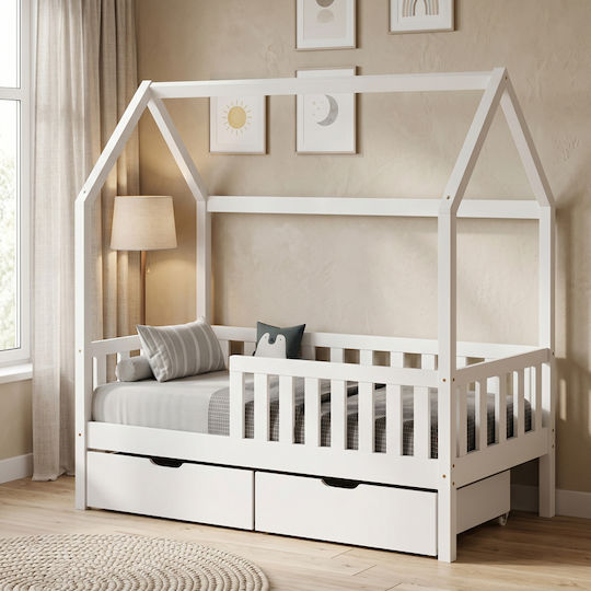 Bendina Montessori Single Bunk for Mattress 90x190cm