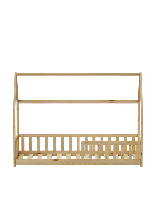 Bambie Kids Bed Montessori Single Beige for Mattress 90x190cm