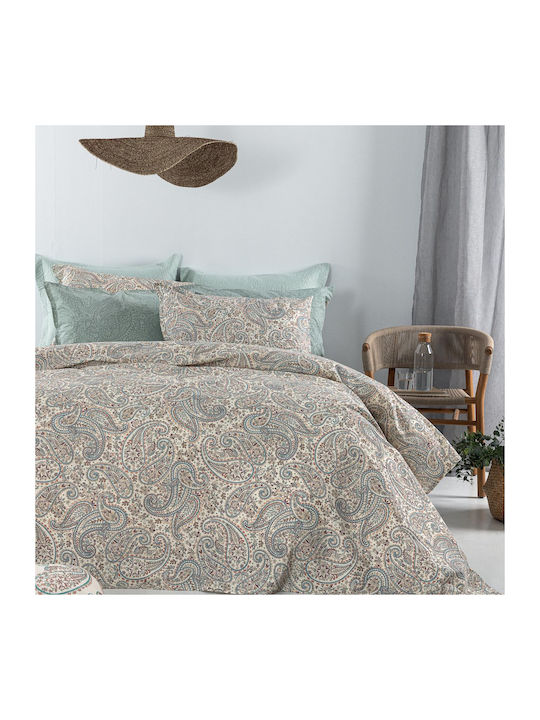 Palamaiki Estella Set Cearceafuri de Pat King Size 270x260cm Multicolore 4 Bucăți