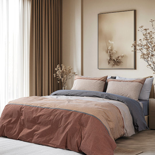 Beauty Home 12565 Σετ Μονό 3τμχ 170x260εκ. Καφέ