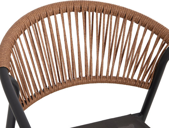 Set Sala De Mese Pentru Exterior Lima 3 Piese Gri