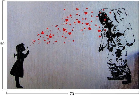 Paintings Wall Art Fb94815 Printed Canvas 70x3 Thickness X50cm
