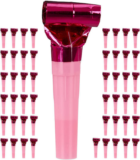 Set 50 Party Blowouts Relaxdays Multicolore 2x8x3 Cm