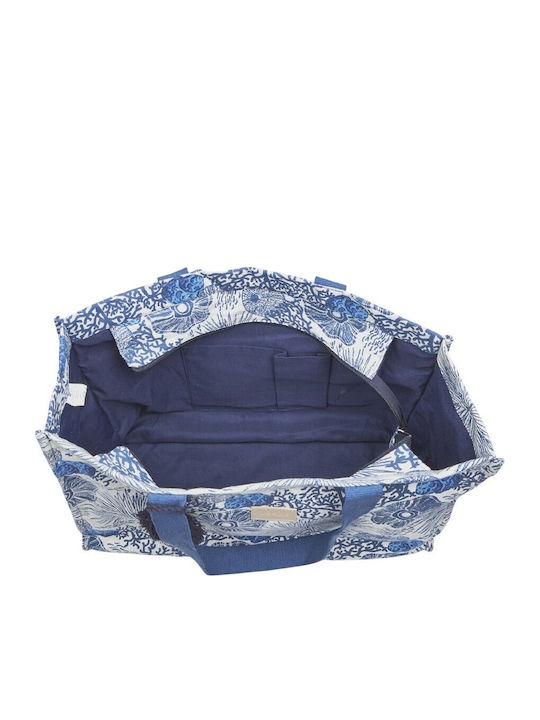 Verde Blue Beach Bag