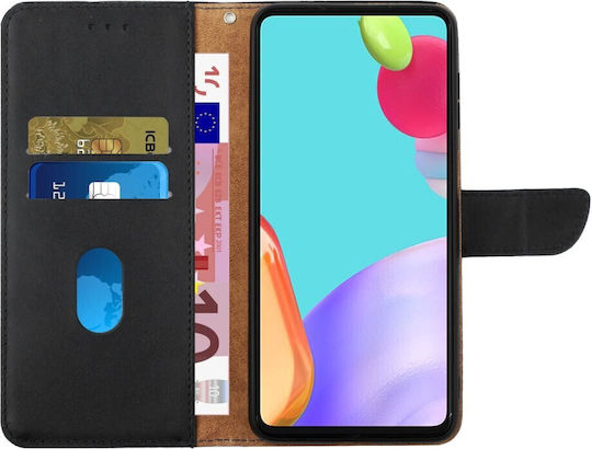 SSCase Wallet Δερμάτινο Μαύρο (OnePlus Nord 6)