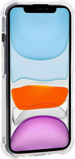 Magsafe Θήκη Σιλικόνης Air Cushion Γωνίες Transparent Apple Iphone 11