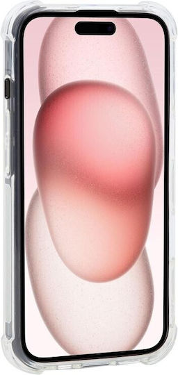 Magsafe Θήκη Σιλικόνης Air Cushion Γωνίες Transparent Apple Iphone 15 Plus