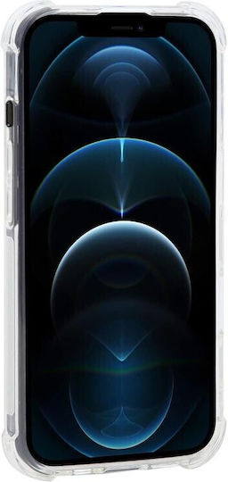 Magsafe Θήκη Σιλικόνης Air Cushion Γωνίες Transparent Apple Iphone 12 Pro Max