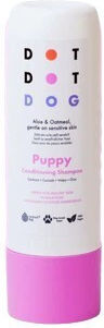 Șampon Balsamic Pentru Căței Aloe Fulgi De Ovă Dotdotpet Vegan Ingrediente 100% Naturale 280 Ml