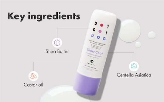 Balsam Shampoo Für Kurzes Haar Hunde Dotdotpet Vegan 100% Natürliche Zutaten 280 Ml