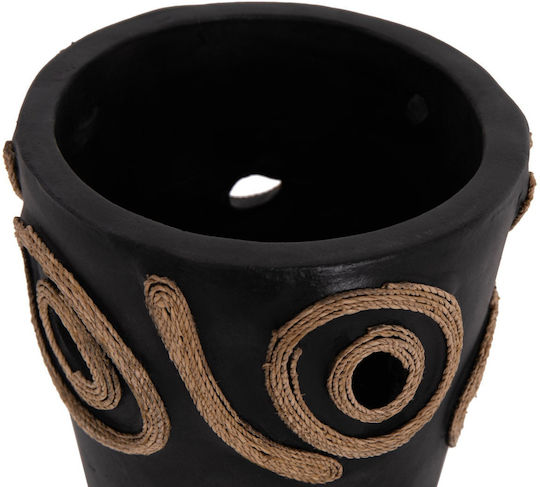Freebox Decorative Vase Ceramic Orange