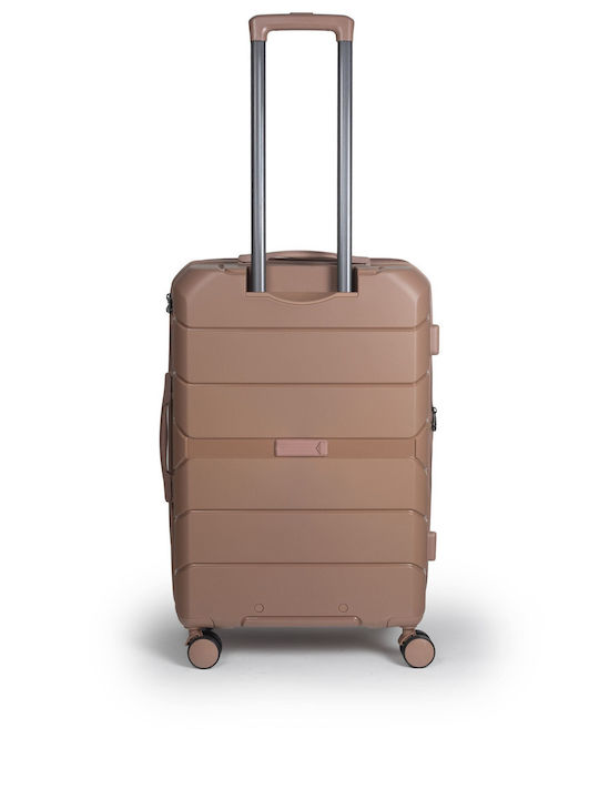 Cardinal Großer Reisekoffer Rose Gold Höhe 77cm