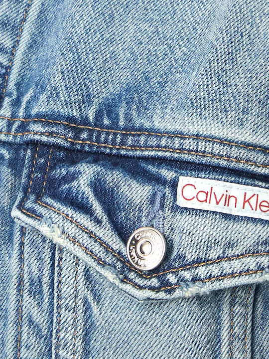 Geacă Denim Albastră