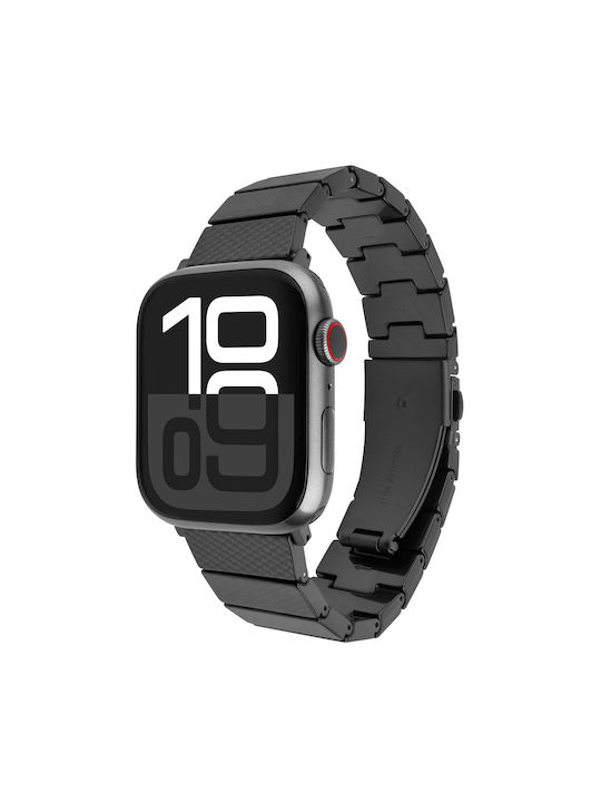 Fixed Λουράκι Ceramic Μαύρο (Apple Watch 44/45/46/49 Mm)