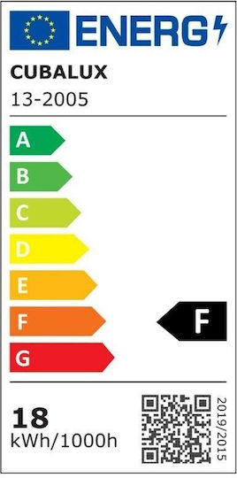 Cubalux LED Strip 24V Warm White Light 1m