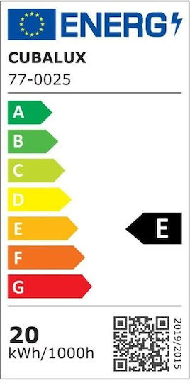 Cubalux LED Strip 24V Warm White Light 5m