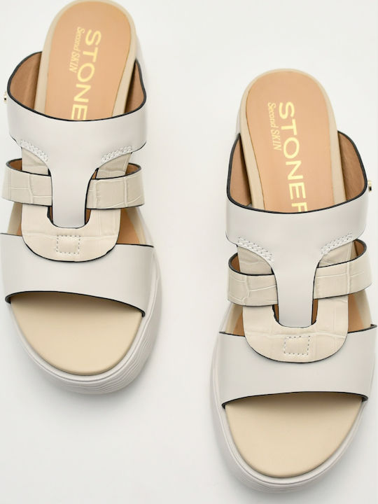 Parky Anatomic Women's Summer Beige Platforms