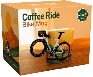 Winkee Winkee Keramiktasse Braun 350ml