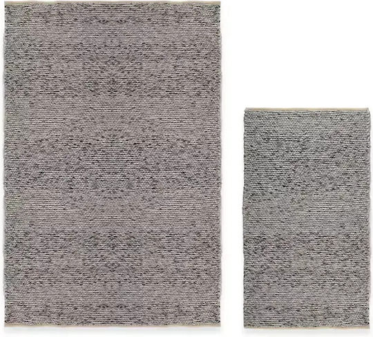 Nef-Nef Homeware Lodrin Килим Правоъгълена Сив